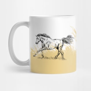 Horse print Mug